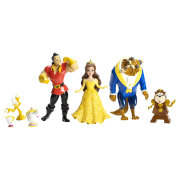 Игровой набор 'Красавица и Чудовище' (Beauty and the Beast Story Collection) с мини-куклами 10 см, из серии 'Принцессы Диснея', Mattel [BDK04]