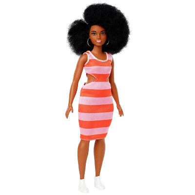 Кукла Барби, пышная (Curvy), из серии &#039;Мода&#039; (Fashionistas) Barbie, Mattel [FXL45] Кукла Барби, пышная (Curvy), из серии 'Мода' (Fashionistas) Barbie, Mattel [FXL45]