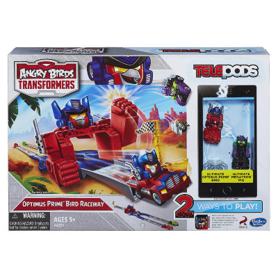 Настольная игра 'Гонка Оптимуса Прайма' (Optimus Prime Raceway), Angry Birds Transformers Telepods, Hasbro [A8391] Настольная игра 'Гонка Оптимуса Прайма' (Optimus Prime Raceway), Angry Birds Transformers Jenga, Hasbro [A8391]