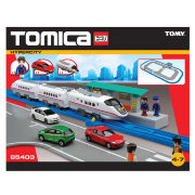 Набор с железной и автодорогой City Express, Tomica Hypercity [85403]