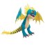 Мягкая игрушка 'Дракон Желто-голубой', 25 см, 'Как приручить дракона', Jemini [021788-2] - 021789_turquoise_zoom.jpg