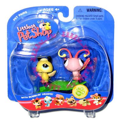 Зверюшки из серии 'Парочки' - Бабочка и Пчела, Littlest Pet Shop [53666] Зверюшки из серии 'Парочки' - Бабочка и Пчела, Littlest Pet Shop [53666]