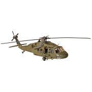 Модель американского вертолета UH-60 Black Hawk (Черный Ястреб) (Ирак, 2003), 1:72, Forces of Valor, Unimax [85098]