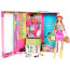 Игровой набор с куклой Барби 'Dress 'n Go Barbie Fashion Case', Mattel [55308] - 55308.jpg
