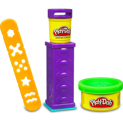 Мини-набор для детского творчества с пластилином &#039;Веселая фабрика&#039;, из серии &#039;Мини-инструменты&#039;, Play-Doh/Hasbro [28847] Мини-набор для детского творчества с пластилином 'Веселая фабрика', из серии 'Мини-инструменты', Play-Doh/Hasbro [28847]