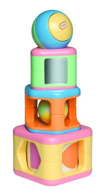 * Развивающая игрушка &#039;Пирамидка&#039;, подарочная серия, Tolo [80041] Развивающая игрушка 'Пирамидка', подарочная серия, Tolo [80041]