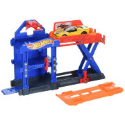 Дополнительный набор 'Парковка с лифтом' (Robo-Lift Speed Shop), Hot Wheels, Mattel [DWL02]