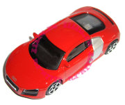 Модель автомобиля Audi R8, красная, 1:43, серия 'Street Fire' в блистере, Bburago [18-30001-19]