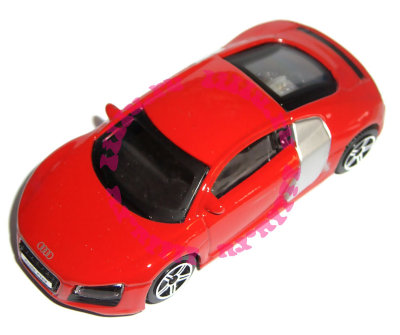 Модель автомобиля Audi R8, красная, 1:43, серия &#039;Street Fire&#039; в блистере, Bburago [18-30001-19] Модель автомобиля Audi R8, красная, 1:43, серия 'Street Fire' в блистере, Bburago [18-30001-19]