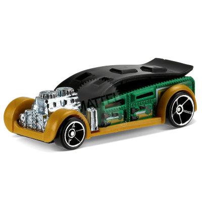 Модель автомобиля &#039;Fast Cash&#039;, чёрно-зеленая, HW Tool-In-1, Hot Wheels [DHT20] Модель автомобиля 'Fast Cash', чёрно-зеленая, HW Tool-In-1, Hot Wheels [DHT20]

