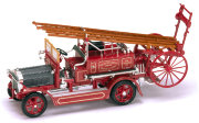 Модель пожарной машины 1921 Dennis N-Type, 1:43, в пластмассовой коробке, Yat Ming [43008]