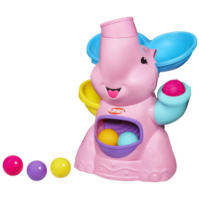 * Игрушка для малышей 'Розовый слоник Popping Park', Playskool-Hasbro [37054] Игрушка для малышей 'Розовый слоник Popping Park', Playskool-Hasbro [37054]