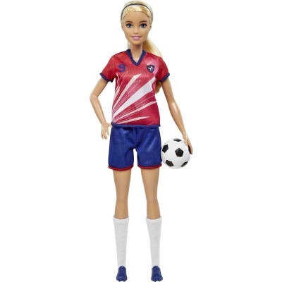 Кукла Барби &#039;Футболист&#039;, из серии &#039;Я могу стать&#039;, Barbie, Mattel [HCN17] Кукла Барби 'Футболист', из серии 'Я могу стать', Barbie, Mattel [HCN17]