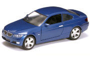 Модель автомобиля BMW 335i Coupe 2007, 1:24, синий металлик, Yat Ming [24205b]