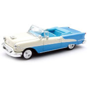 Модель автомобиля Oldsmobile Super 88, бело-голубая, 1:43, серия City Cruiser Collection, New-Ray [48017-08]