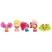 Набор фигурок 'Малютки Лалалупси с волосами', 5 шт., серия 3, желтый, Lalaloopsy Tinies [532873-01]