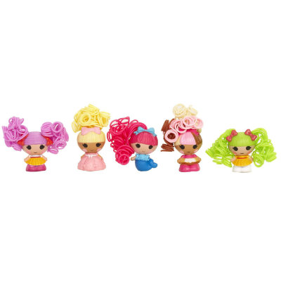 Набор фигурок 'Малютки Лалалупси с волосами', 5 шт., серия 3, желтый, Lalaloopsy Tinies [532873-01] Набор фигурок 'Малютки Лалалупси с волосами', 5 шт., серия 3, желтый, Lalaloopsy Tinies [532873-01]