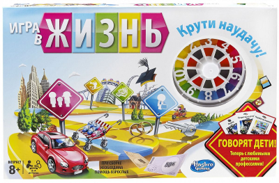 Настольная игра 'Игра в жизнь', версия 2013 года, Hasbro [04000] Настольная игра 'Игра в жизнь', версия 2013 года, Hasbro [04000]