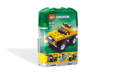 Конструктор &#039;Мини внедорожник/трактор/погрузчик 3-в-1&#039;, серия Lego Creator [6742] Конструктор 'Мини внедорожник/трактор/погрузчик 3-в-1', серия Lego Creator [6742]