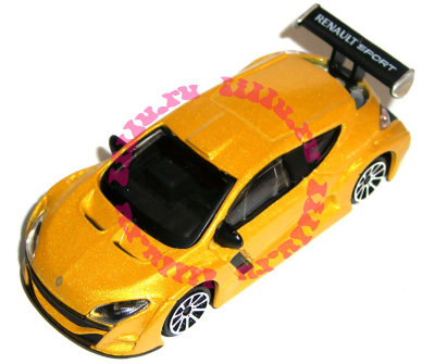 Модель автомобиля Renault Megane, желтый металлик, 1:43, серия &#039;Street Fire&#039; в блистере, Bburago [18-30001-20] Модель автомобиля Renault Megane, желтый металлик, 1:43, серия 'Street Fire' в блистере, Bburago [18-30001-20]