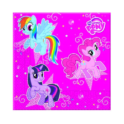 Салфетки My Little Pony, новая версия, двуслойные, 16шт, Procos [82226] Салфетки My Little Pony, новая версия, двуслойные, 16шт, Procos [82226]