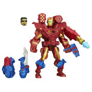 Фигурка-конструктор 'Железный Человек' (Iron Man) 16см, подсветка, Super Hero Mashers, Hasbro [A6841]