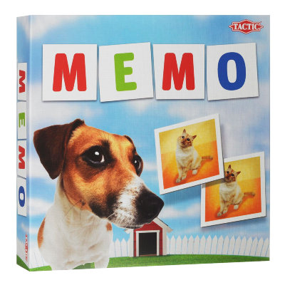 Игра настольная &#039;Мемо: Животные&#039;, новая версия, Tactic [41439] Игра настольная 'Мемо: Животные', новая версия, Tactic [41439]