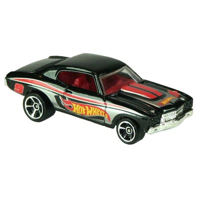 Коллекционная модель автомобиля Chevelle SS 1970 - HW Showroom 2012, черная, Hot Wheels, Mattel [V5644] Коллекционная модель автомобиля Chevelle SS 1970 - HW Showroom 2012, черная, Hot Wheels, Mattel [V5644]