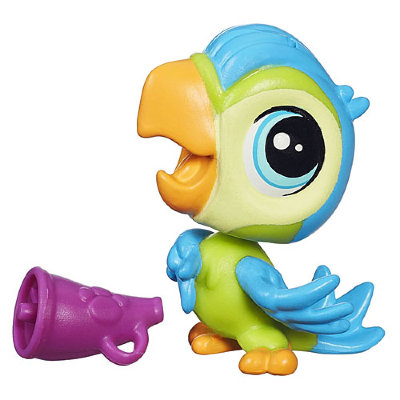 Одиночная зверюшка 'Попугай Archibald Parry', Littlest Pet Shop [B2109] Одиночная зверюшка 'Попугай Archibald Parry', Littlest Pet Shop [B2109]