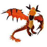 Мягкая игрушка 'Дракон Коричневый', 25 см, 'Как приручить дракона', Jemini [021788-4]