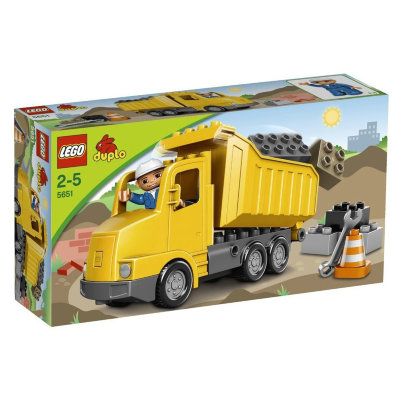 * Конструктор 'Самосвал', серия 'Транспорт', Lego Duplo [5651] Конструктор 'Самосвал', серия 'Транспорт', Lego Duplo [5651]