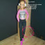 Одежда для Барби 'Серебристо-розовая футболка' из серии 'Мода', Barbie, Mattel [CLR00] - Одежда для Барби 'Серебристо-розовая футболка' из серии 'Мода', Barbie, Mattel [CLR00]