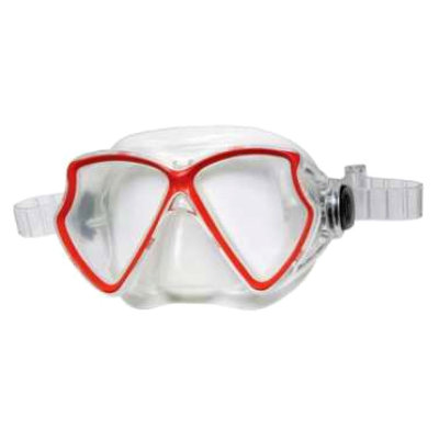 Силиконовая маска для ныряния &#039;Авиатор Про&#039;, размер S, с красной вставкой, Intex [55980] Силиконовая маска для ныряния 'Авиатор Про', размер S, с красной вставкой, Intex [55980]