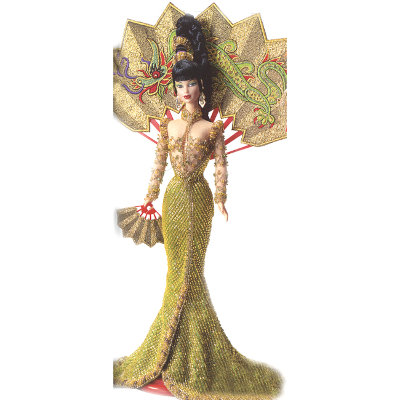Кукла Барби &#039;Фантазийная Богиня Азии от Боба Маки&#039; (Fantasy Goddess of Asia by Bob Mackie), коллекционная, ограниченный выпуск, Mattel [20648] Кукла Барби 'Фантазийная Богиня Азии от Боба Маки' (Fantasy Goddess of Asia by Bob Mackie), коллекционная, ограниченный выпуск, Mattel [20648]

Эта кукла была выпущена в 1998-м году. Ее упаковка может быть несущественно повреждена за долгие годы хранения на складах. Если для Вас важен идеальный внешний вид упаковки, пожалуйста, уточняйте это в комментарии к заказу. 
