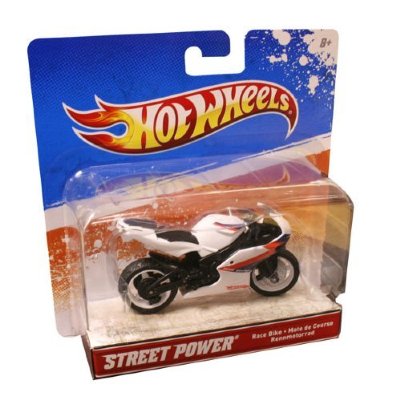 Модель мотоцикла Race Bike, 1:18, Hot Wheels, Mattel [V3137] Модель мотоцикла Race Bike, 1:18, Hot Wheels, Mattel [V3137]