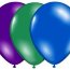 Воздушные шарики 36 см, металлик, 100 шт [1101-0025] - 1101-0025_m3.jpg