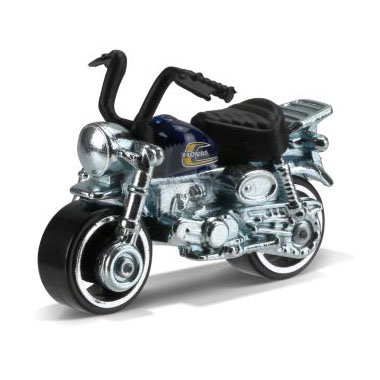 Модель мотоцикла &#039;Honda Monkey Z50&#039;, Серебристый, HW Moto, Hot Wheels [DTY23] Модель мотоцикла 'Honda Monkey Z50', Серебристый, HW Moto, Hot Wheels [DTY23]
