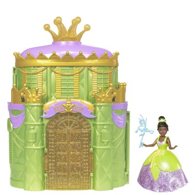 Игровой набор с мини-куклой &#039;Дворец Принцессы Тианы&#039; (Royal Party Palace), из серии &#039;Принцессы Диснея&#039;, Mattel [W5616] Игровой набор с мини-куклой 'Дворец Принцессы Тианы' (Royal Party Palace), из серии 'Принцессы Диснея', Mattel [W5616]
