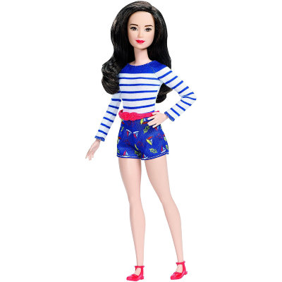 Кукла Барби, миниатюрная (Petite), из серии &#039;Мода&#039; (Fashionistas), Barbie, Mattel [DYY91] Кукла Барби, миниатюрная (Petite), из серии 'Мода' (Fashionistas), Barbie, Mattel [DYY91]
