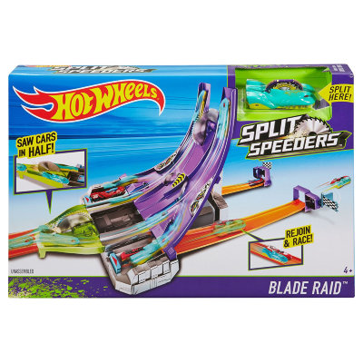Игровой набор &#039;Трасса для разделяющихся гонщиков&#039; (Blade Raid), из серии Split Speeders, Hot Wheels, Mattel [DHY27] Игровой набор 'Трасса для разделяющихся гонщиков' (Blade Raid), из серии Split Speeders, Hot Wheels, Mattel [DHY27]