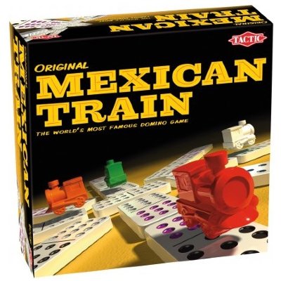 Настольная игра-домино &#039;Мексиканский поезд&#039; (Mexican Train), Tactic [02588] Настольная игра-домино 'Мексиканский поезд' (Mexican Train), Tactic [02588]
