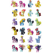 Мини-пони 'из мешка' - 21 пони и 3 феечки, полный комплект 2 серии 2014, My Little Pony [A8332-set]