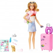 Игровой набор с куклой Барби 'Путешествие', Barbie, Mattel [HJY18]