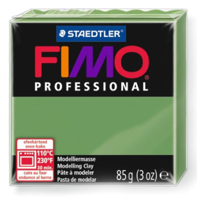 Полимерная глина FIMO Professional, зеленый лист, 85г, FIMO [8004-57] Полимерная глина FIMO Professional, зеленый лист, 85г, FIMO [8004-57]