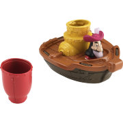 Игровой набор для ванной 'Пиратское судно Капитана Крюка', 'Джейк и Пираты Нетландии', Fisher Price [CBC76]