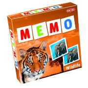 Игра настольная 'Мемо: Дикие животные', новая версия, Tactic [41441]