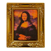 Кукольная миниатюра 'Картина 'Мона Лиза' в раме', 1:12, Art of Mini [AM0101080]