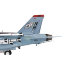 Модель американского истребителя F/A-18F Super Hornet, 1:72, Forces of Valor, Unimax [85102] - 85102-4.jpg