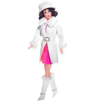 Кукла 'Красное, белое и теплое' (Red, White 'n Warm Barbie), коллекционная, Gold Label Barbie, Mattel [K9142] Кукла 'Красное, белое и теплое' (Red, White 'n Warm Barbie), коллекционная, Gold Label Barbie, Mattel [K9142]