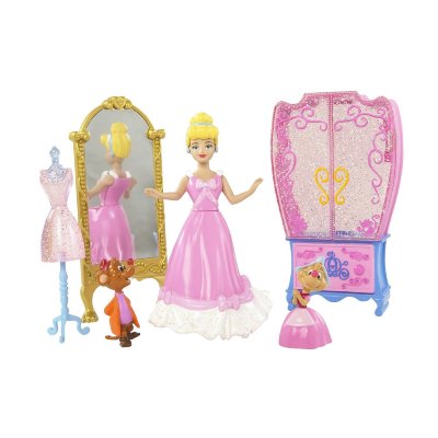 Игровой набор с мини-куклой &#039;Комната Золушки&#039;, из серии &#039;Принцессы Диснея&#039;, Mattel [R4889] Игровой набор с мини-куклой 'Комната Золушки', из серии 'Принцессы Диснея', Mattel [R4889]